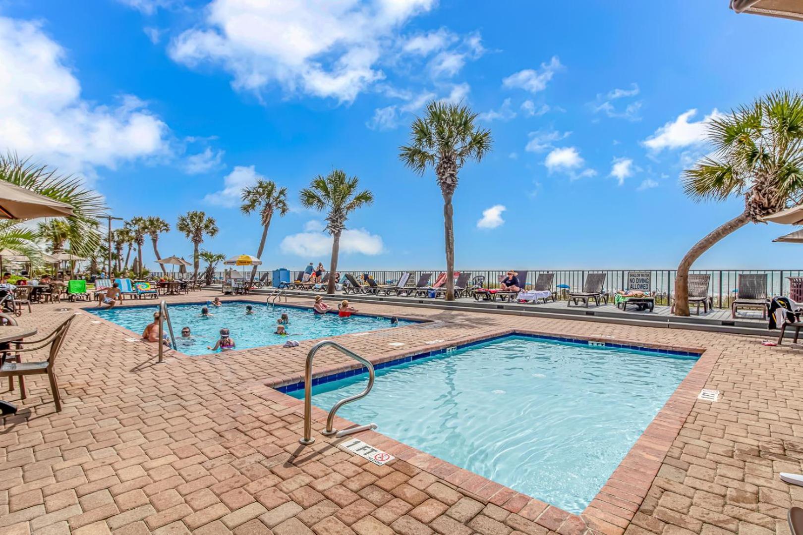 Ocean Front Queen Suite With Panoramic Views! - Compass Cove Unit 964 Myrtle Beach Bagian luar foto