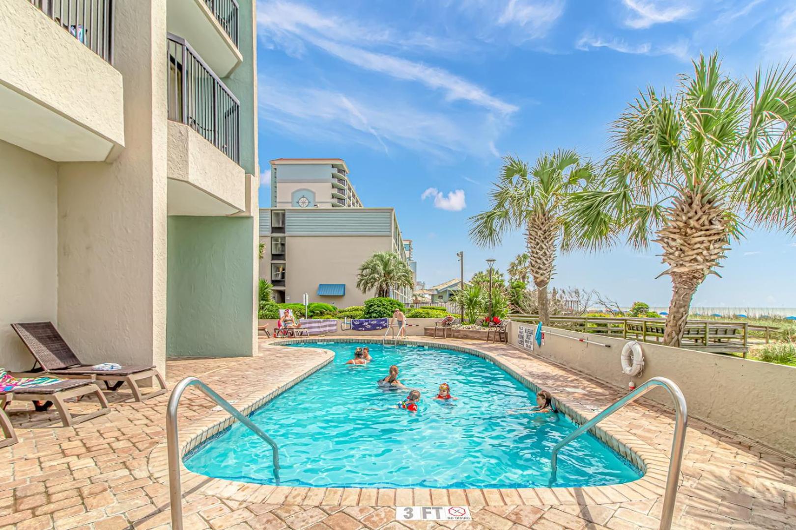 Ocean Front Queen Suite With Panoramic Views! - Compass Cove Unit 964 Myrtle Beach Bagian luar foto