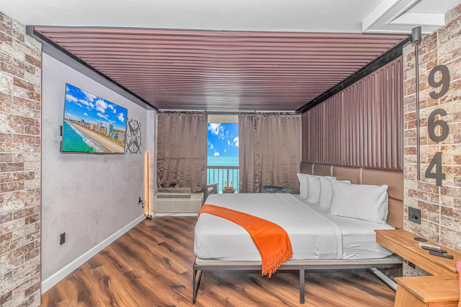 Ocean Front Queen Suite With Panoramic Views! - Compass Cove Unit 964 Myrtle Beach Bagian luar foto